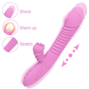 Shaker penis telescopic vibrating
